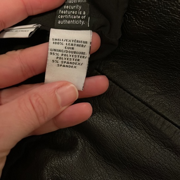 Diane Von Furstenberg Leather Jacket - Picture 8 of 8